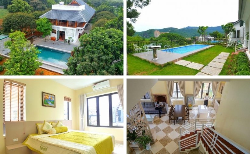 Top 10 Resort biệt thự villa Hòa Bình Mai Châu giá rẻ đẹp view núi rừng