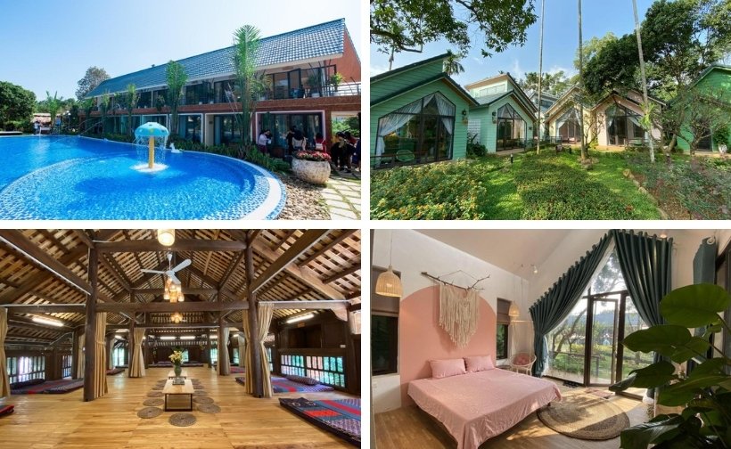 Top 21 Biệt thự villa resort gần Hà Nội giá rẻ view đẹp có hồ bơi