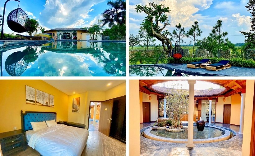 Top 21 Biệt thự villa resort gần Hà Nội giá rẻ view đẹp có hồ bơi